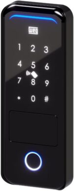 Fechadura Wi-fi de Sobrepor WEG Smart Home com acesso por senha, biometria, cartão e app para mais segurança e praticidade. - Imagem 3