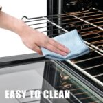 Rack de forno Samsung DG75-01001C inox, kit com 2 peças para melhor ajuste e durabilidade - Imagem 5