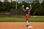 Cinto elástico Mizuno para beisebol e softbol: conforto, ajuste seguro e durabilidade para jovens e adultos. - Imagem 3