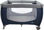 Berço Infanti Stelle 0 a 18kg: portátil, completo e seguro, com 2 alturas, trocador, mosquiteiro e abertura lateral. - Imagem 3
