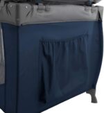 Berço Infanti Stelle 0 a 18kg: portátil, completo e seguro, com 2 alturas, trocador, mosquiteiro e abertura lateral. - Imagem 8