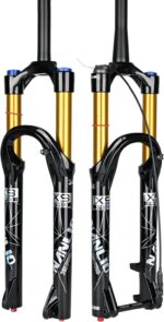 Garfo dianteiro X9 Pro para MTB, suspensão ajustável e amortecimento suave, compatível com 26, 27,5 e 29 polegadas - Imagem 2