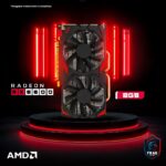 PC Gamer Completo BluePC FRAG com Ryzen 7 5700X, RX 6600 8GB, 16GB DDR4 e SSD NVMe para jogos fluidos. - Imagem 4
