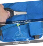 Cinto de hidratação esportiva com porta-garrafa, bolsos com zíper e ajuste confortável para corrida, ciclismo e caminhada - Imagem 3