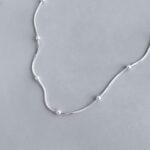 Colar Feminino Bolinha em Aço Inox Prata: elegante, resistente e ideal para presentear. - Imagem 5