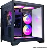 PC Gamer Ryzen 7 5700X com RTX 3060 12GB, 32GB RAM e SSD 1TB: alto desempenho para jogos e edição. - Imagem 5