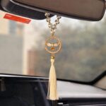 Terço Dezena Retrovisor Divino Espírito Santo: proteção, fé e charme para carro, bolsa, mochila ou oratório. - Imagem 4