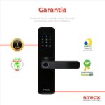 Fechadura Inteligente Steck Wi-Fi com biometria e maçaneta: mais segurança, controle de acesso e praticidade para sua casa ou escritório. - Imagem 9