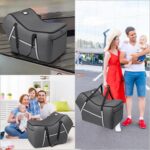 Bolsa SINVICKO para cadeirinha de bebê: proteção acolchoada e compatibilidade com Nuna Pipa e Chicco KeyFit 30. - Imagem 6