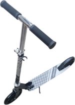 Patinete dobrável de metal com guidão ajustável e rodas de poliuretano, ideal para jovens e adultos com mais praticidade e segurança. - Imagem 3