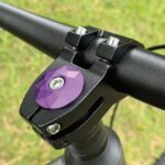 Mesa de mountain bike 31,8x45mm em alumínio leve e estável, ideal para maior controle e segurança nas trilhas - Imagem 3