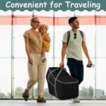 Bolsa acolchoada para viagem de assento Nuna Pipa e Doona, resistente e prática para avião - Imagem 7