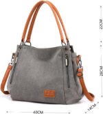 Bolsa feminina leve para uso diário, de mão e ombro, com tamanho ideal para praticidade e conforto. - Imagem 3