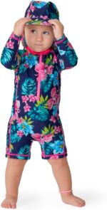 Pulpo Roupa de Piscina Bebê Menino com Chapéu by Acqua di Mare: proteção e conforto para o banho de sol e piscina. - Imagem 7