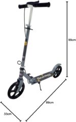 Patinete Dobrável Zippy Toys com freio, altura ajustável e rolamento ABEC 9: mais segurança e praticidade para crianças. - Imagem 8