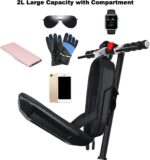 Bolsa de Armazenamento EVA 2L para Guidão: leve, resistente e ideal para bicicleta elétrica dobrável. - Imagem 7