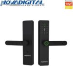 Fechadura Inteligente Wifi Slim Novadigital: biometria, senha, tag, APP e chave para sua segurança. - Imagem 3