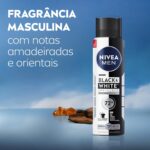 Kit NIVEA Men Black&White Invisible: proteção antitranspirante contra manchas e suor por até 48h, 2 unidades. - Imagem 7