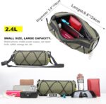 Bolsa de guidão Rhinowalk 2,4L com alça de ombro e faixas refletivas para ciclismo e viagens - Imagem 3