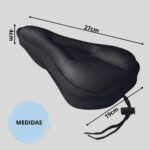 Capa de Selim Anatômica para Bicicleta: mais conforto, ajuste firme e menos dores no pedal. - Imagem 7