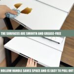 Suporte de micro-ondas antiderrapante em aço carbono, organiza bancadas e acomoda café, arroz e forno com segurança. - Imagem 8