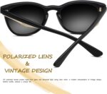 Óculos de Sol KANASTAL Feminino Polarizado UV400: estilo vintage, proteção e conforto para viagem, pesca e praia - Imagem 3