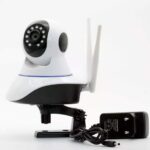 Câmera Ip 3 Antenas Wifi Wireless 3ª Geração com visão noturna e controle via app para vigilância 24h. - Imagem 5