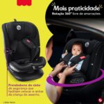 Cadeirinha Fisher-Price ShieldPro i-Size 360° ISOFIX: segurança e conforto de 40 a 150 cm em todas as fases. - Imagem 8