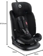Cadeirinha Fisher-Price ShieldPro i-Size 360° ISOFIX: segurança e conforto de 40 a 150 cm em todas as fases. - Imagem 10