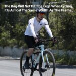 Rhinowalk bolsa de bicicleta à prova d'água 2.7L preta: compacta, resistente e ideal para quadro de MTB e estrada. - Imagem 5
