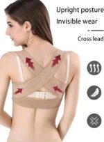 Sutiã feminino corretor de postura: suporte, conforto e ajuste ideal para uso diário e treino fitness - Imagem 5