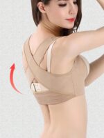 Sutiã feminino corretor de postura: suporte, conforto e ajuste ideal para uso diário e treino fitness - Imagem 6