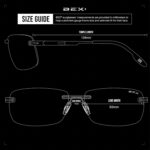 BEX Brackley X: óculos masculino com estilo e proteção para o dia a dia. - Imagem 8