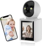KV-727 Full HD: segurança e comunicação em tempo real com tela LCD, Wi-Fi e visão noturna. - Imagem 8