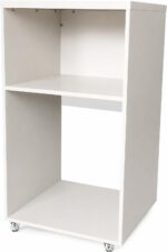 Bancada Bar para Embutir Frigobar e Micro-ondas com rodízios: mais praticidade e estilo para seu espaço. - Imagem 5