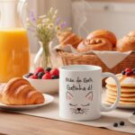 Caneca Mãe de Gato 325ml com caixinha e chaveiro: presente criativo, personalizado e premium para quem ama gatos. - Imagem 8