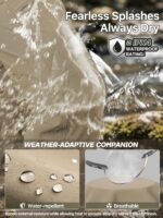FREE SOLDIER calça cargo masculina: leve, impermeável e de secagem rápida para caminhada e aventura ao ar livre - Imagem 3