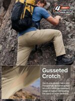 FREE SOLDIER calça cargo masculina: leve, impermeável e de secagem rápida para caminhada e aventura ao ar livre - Imagem 4
