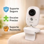 Suporte para Babá Eletrônica VB603: fixação segura, encaixe 7cm e compatibilidade com modelos similares. - Imagem 3