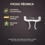 Suporte para Babá Eletrônica VB603: fixação segura, encaixe 7cm e compatibilidade com modelos similares. - Imagem 4