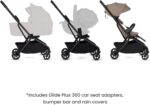 Carrinho de bebê Nia Champagne Silver Cross: compacto, leve e aprovado para cabine, ideal para viagens com conforto e praticidade. - Imagem 8