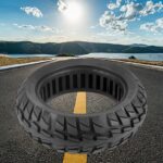 Pneu sólido de borracha 25 cm para scooter elétrica: mais aderência, durabilidade e fácil instalação - Imagem 5