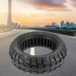 Pneu sólido de borracha 25 cm para scooter elétrica: mais aderência, durabilidade e fácil instalação - Imagem 7