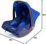 Bebê Conforto Cosco Kids Wizz 0 a 13kg Azul: 5 modos de uso, conforto acolchoado e segurança para o bebê desde o nascimento. - Imagem 8
