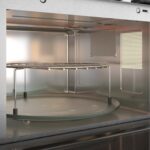 Micro-ondas Embutir Fischer Infinity 25L Touch com Grill Inox: design sofisticado, painel digital e cozimento combinado para sua cozinha planejada. - Imagem 4