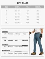 Calça masculina TBMPOY impermeável com forro de lã: proteção térmica ideal para esqui, neve, camping e pesca no gelo. - Imagem 7