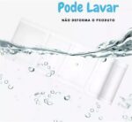 Tela para Berço Respirável Branco 1,60m x 30cm: proteção anti-sufocante, fácil de instalar e lavar para mais segurança no sono do bebê - Imagem 4