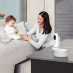 Motorola Babá Eletrônica Ease44Connect Branca com monitor 4,3, app Hubble, Wi-Fi e áudio bidirecional para mais segurança e praticidade. - Imagem 6