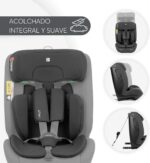 KikkaBoo i-FLIT: cadeira i-Size com ISOFIX, Top Tether e 12 posições para mais segurança e conforto. - Imagem 3