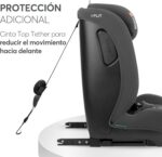 KikkaBoo i-FLIT: cadeira i-Size com ISOFIX, Top Tether e 12 posições para mais segurança e conforto. - Imagem 6